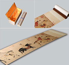 延安市馆藏书画复制博物馆书画复制服务