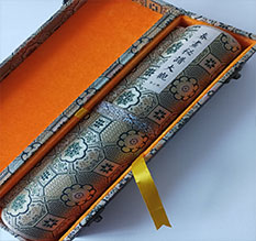 延安市书画装裱案例